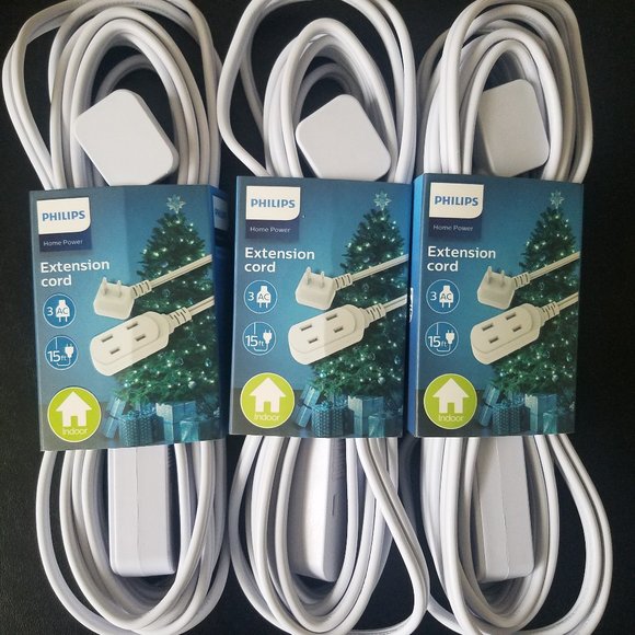 Phillips home extension cord 3-pack - Picture 1 of 2